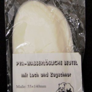 100 PVA Beutel mit Loch Bag Bags Karpfen 55* 140mm