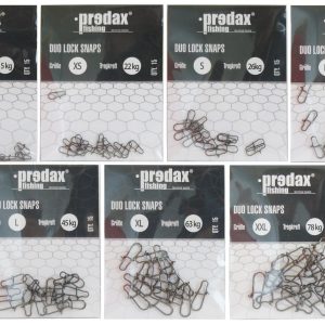 105 Predax Duo Lock Snap – Raubfischwirbel Set