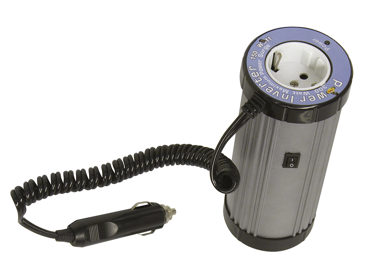 Carpoint DC-AC 12>230V Inverter – 150 Watt