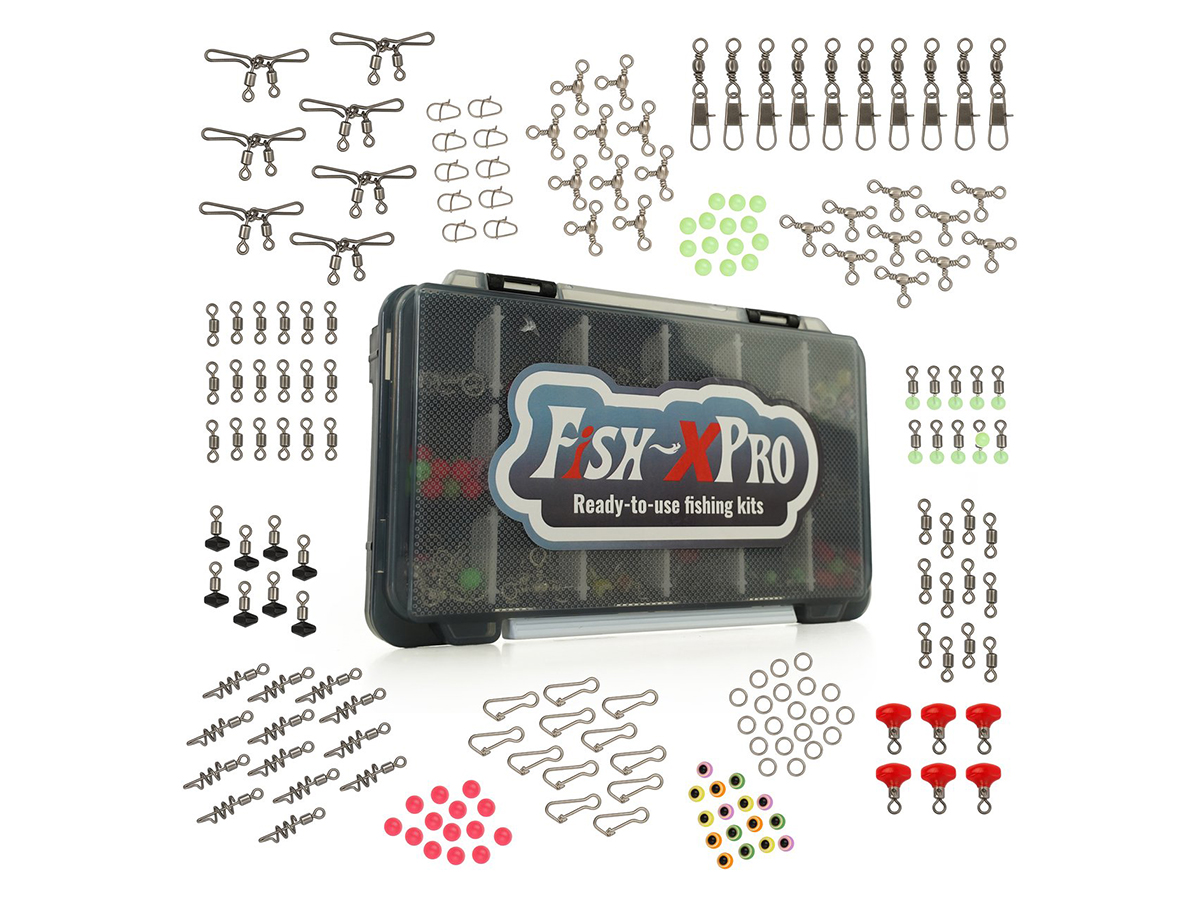 Fish-Xpro Terminal tackle set – 236 teilig