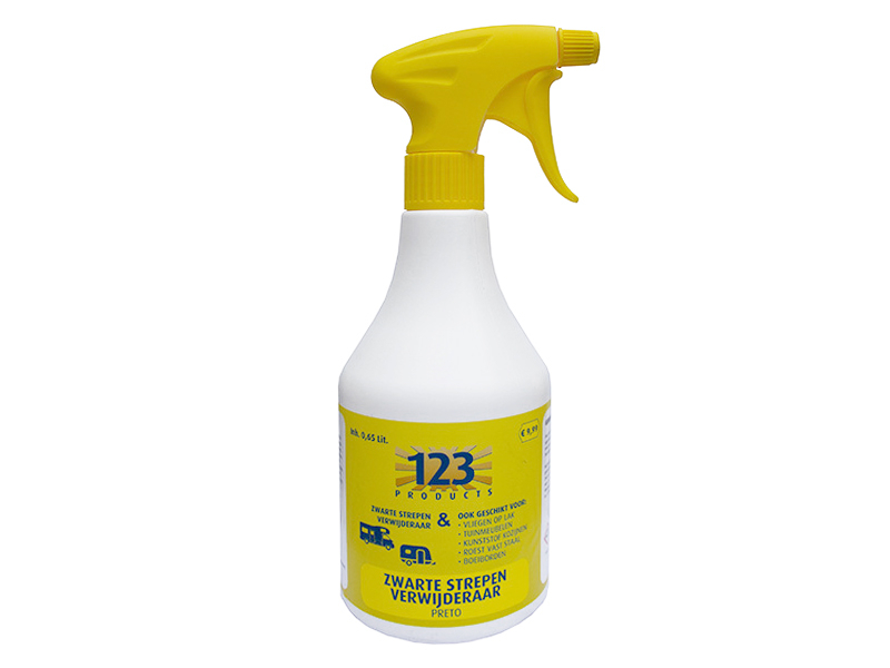 123 Products schwarze Streifenentferner