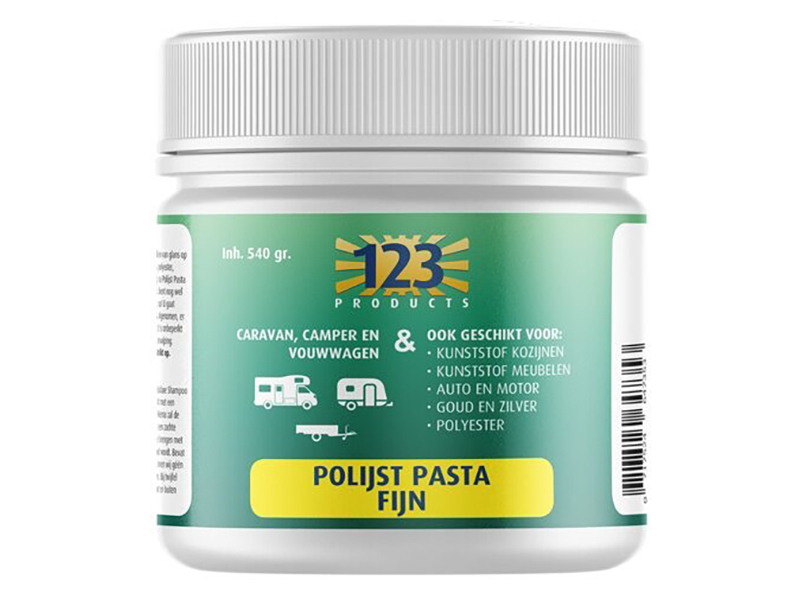 123 Products feine Polierpaste – 450 Gramm