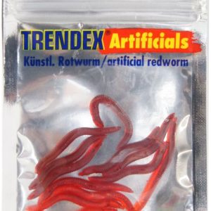 15 künstliche Würmer Gummiwürmer Forellenköder Wurm Behr 4cm