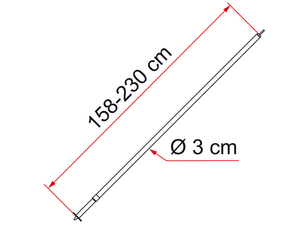 Fiamma Door Pole Ständer
