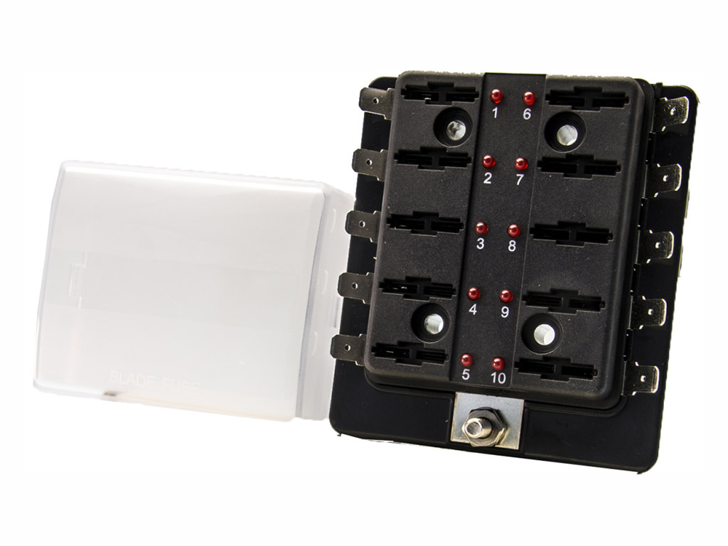 BBA 10-Fache LED Sicherung-Verteilerbox