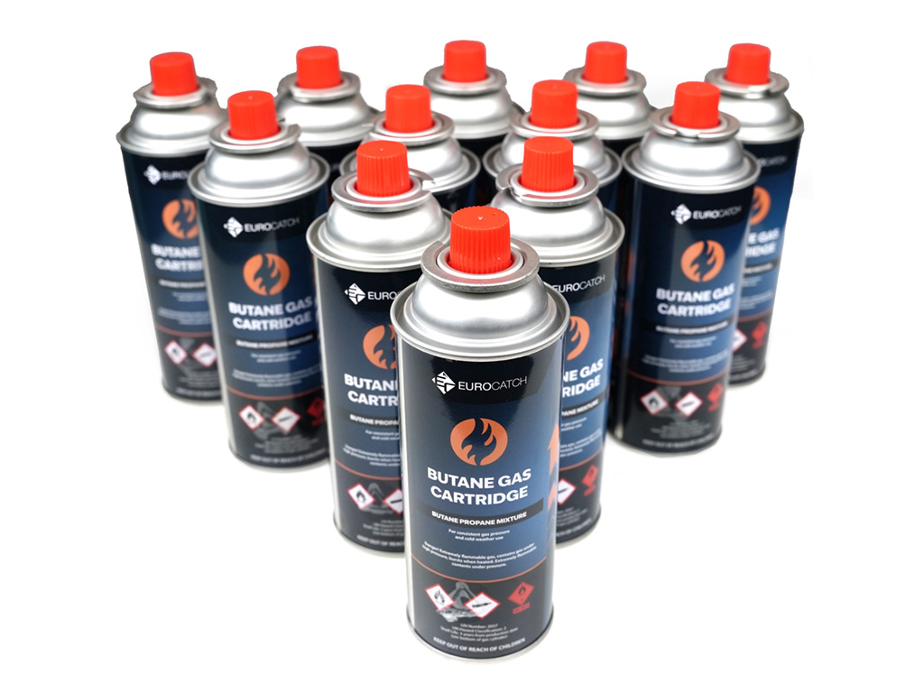 Eurocatch 227 Gramm gaskartusche – Set von 12