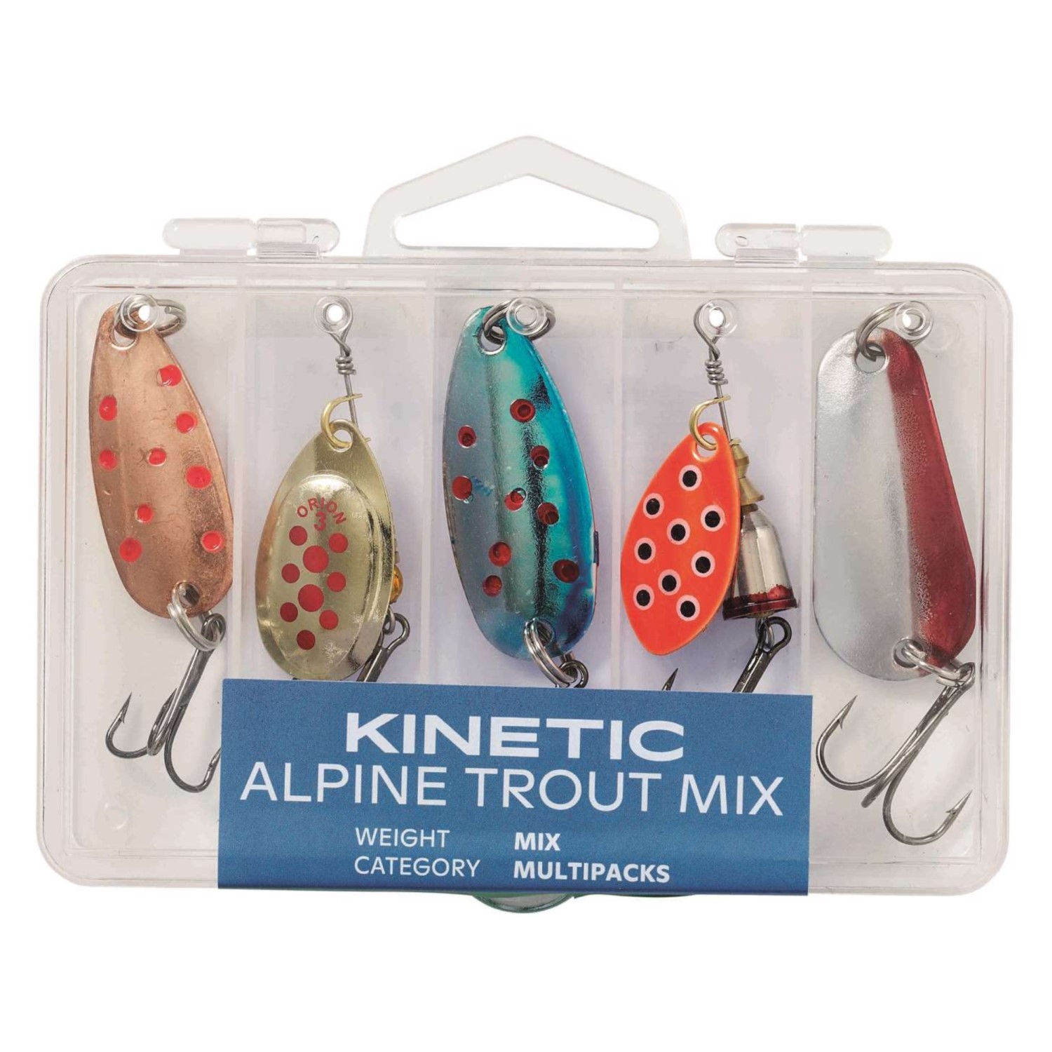 Kinetic Alpine Trout Mix – Forellenköder Alpine Trout Mix