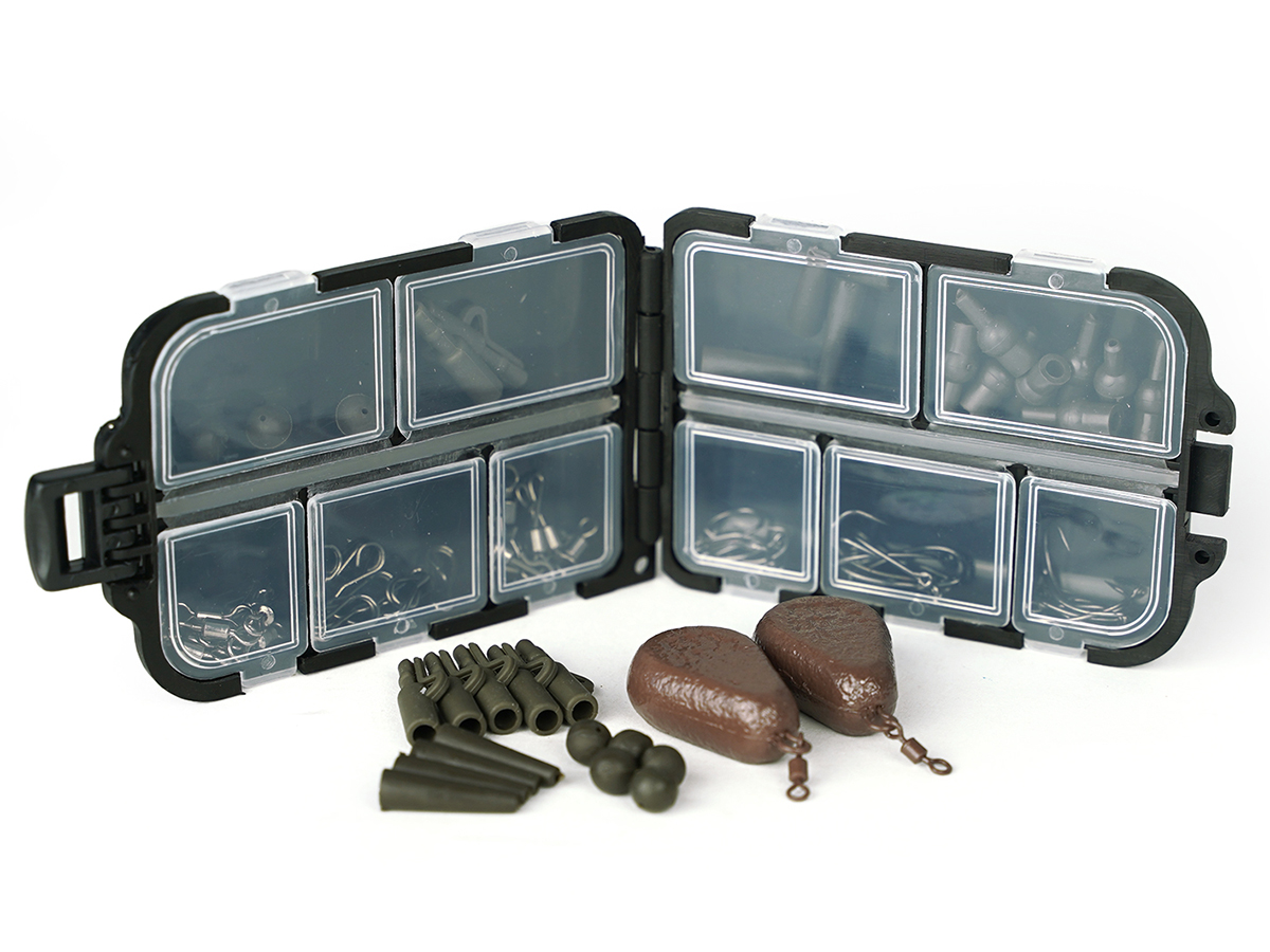 Fish-Xpro karpfen vorfach set – 74 teilig