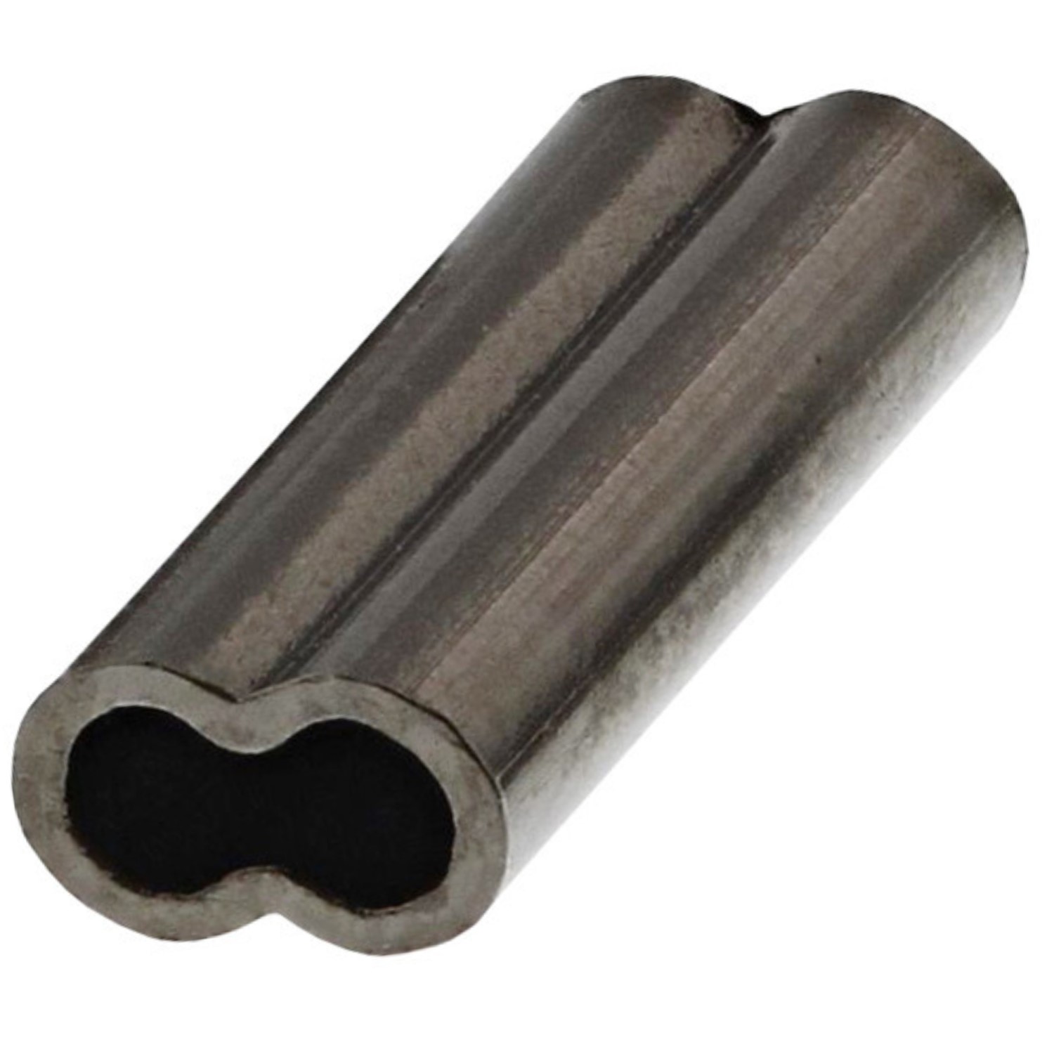 Westin Double Wire Crimp – Quetschhülsen Black Nickel – Ø1,2mm – 20 Stück