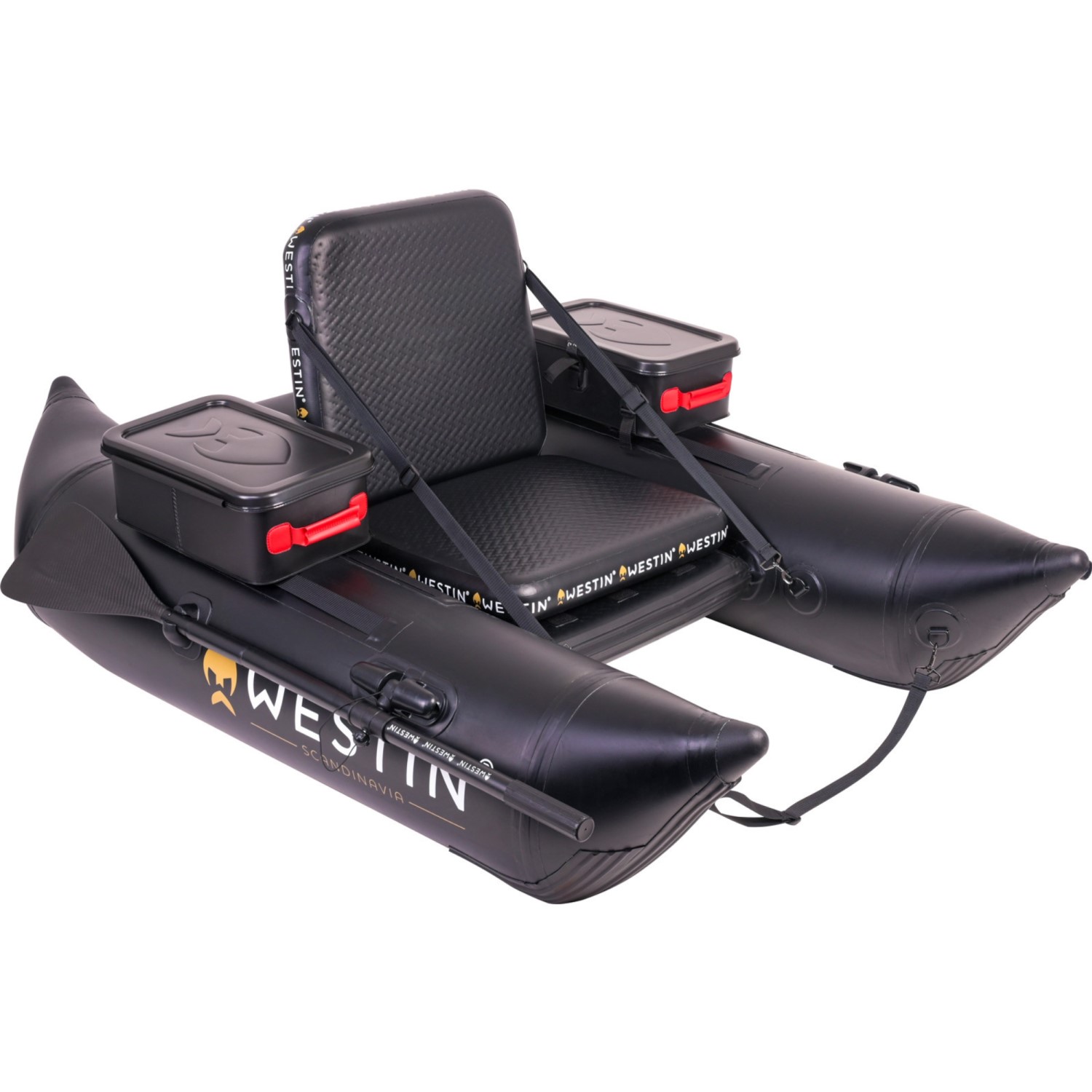 Westin W8 Belly Boat – Belly Boot Black