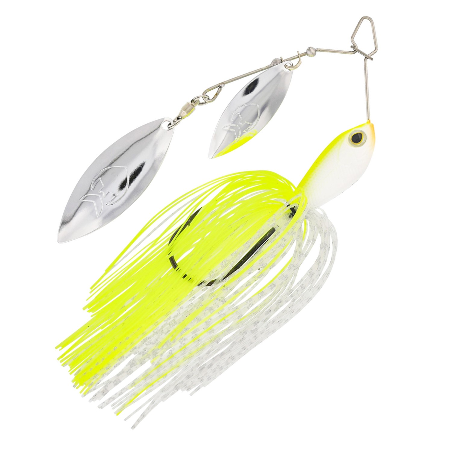Westin MVibe Pro Willow – Spinnerbait Lemon – Silver+Silver -14g – Gr.3/0