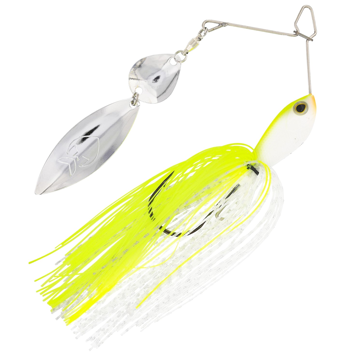 Westin MVibe Pro Colorado – Spinnerbait Lemon – Silver+Silver – 14g – Gr.3/0