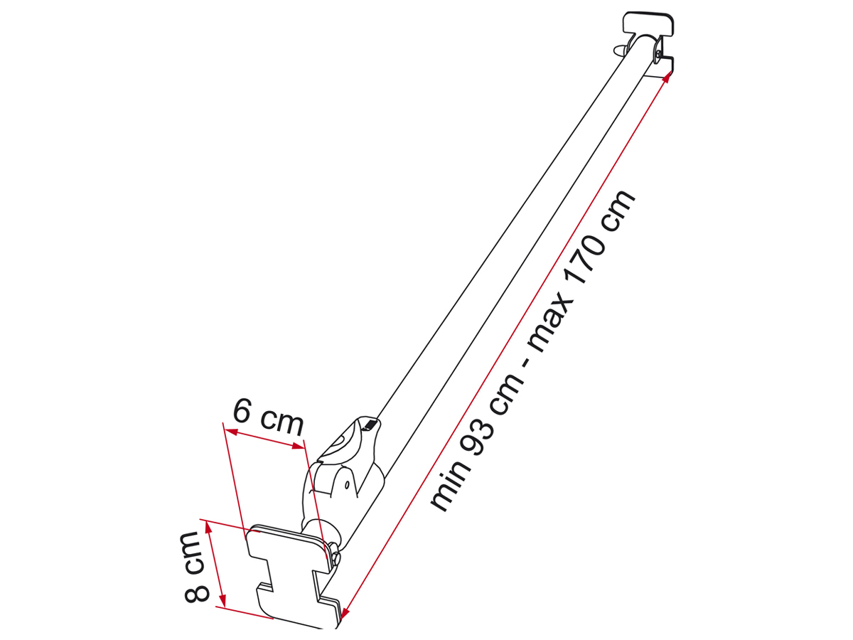 Fiamma Luggage Bar Sicherungsstange