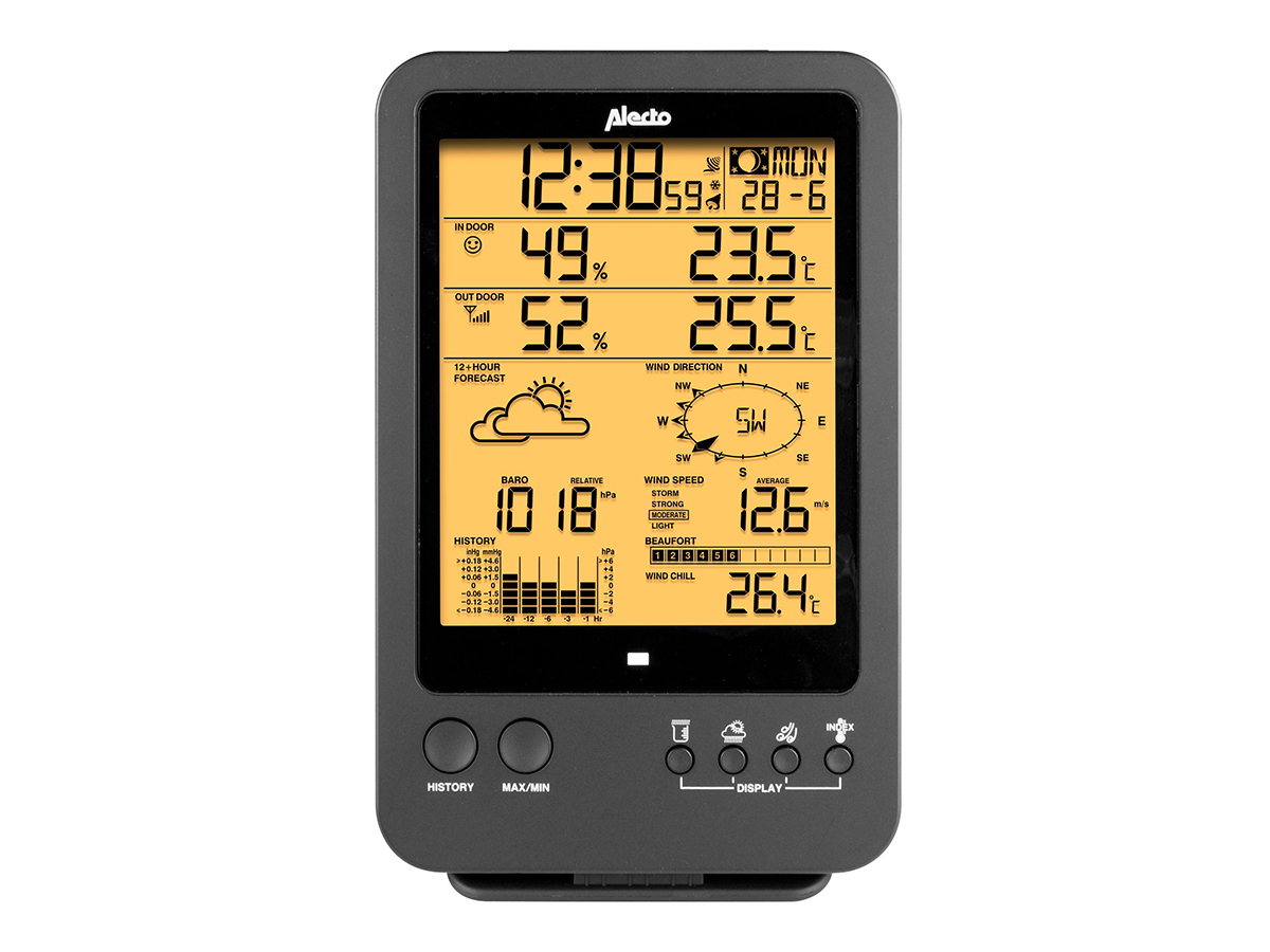 Alecto ws-4700 professionelle wetterstation