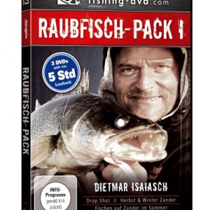 3 Dietmar Isaiasch DVDs im Raubfisch Pack