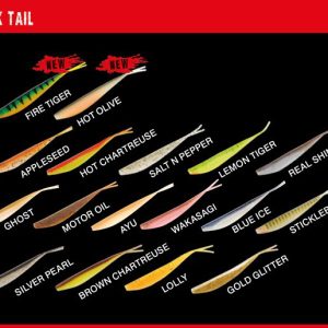3 Fox Rage Gummifische Fork Tail Gummifisch Drop Shot 18cm