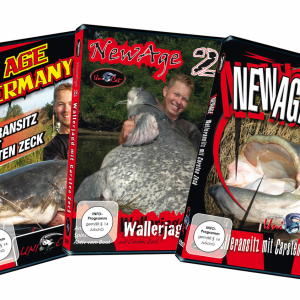 3 Zeck New Age DVDs Wallerangeln mit Carsten Zeck