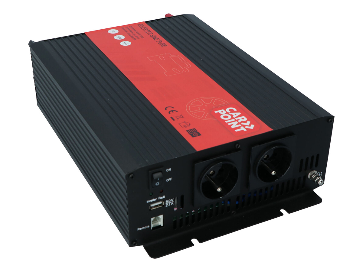 Carpoint 12V>230V Französisch Reiner Sinusinverter – 1500 Watt