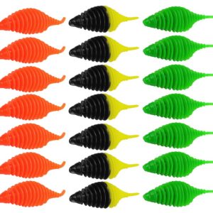 35 FTM Omura Baits Pongo Junior 4cm Knoblauch – Gummiköder für Forelle