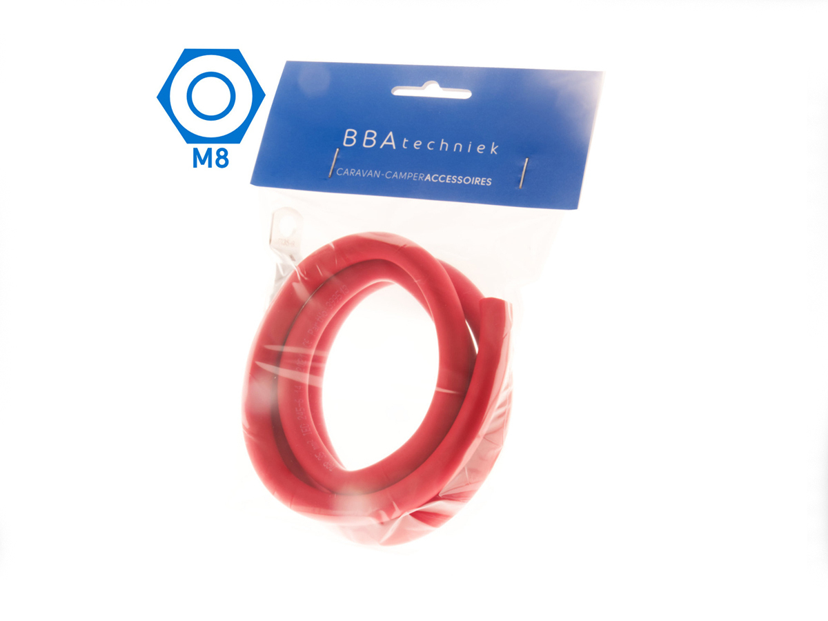 35mm² Batteriekabel flexibel – red & 1 meter