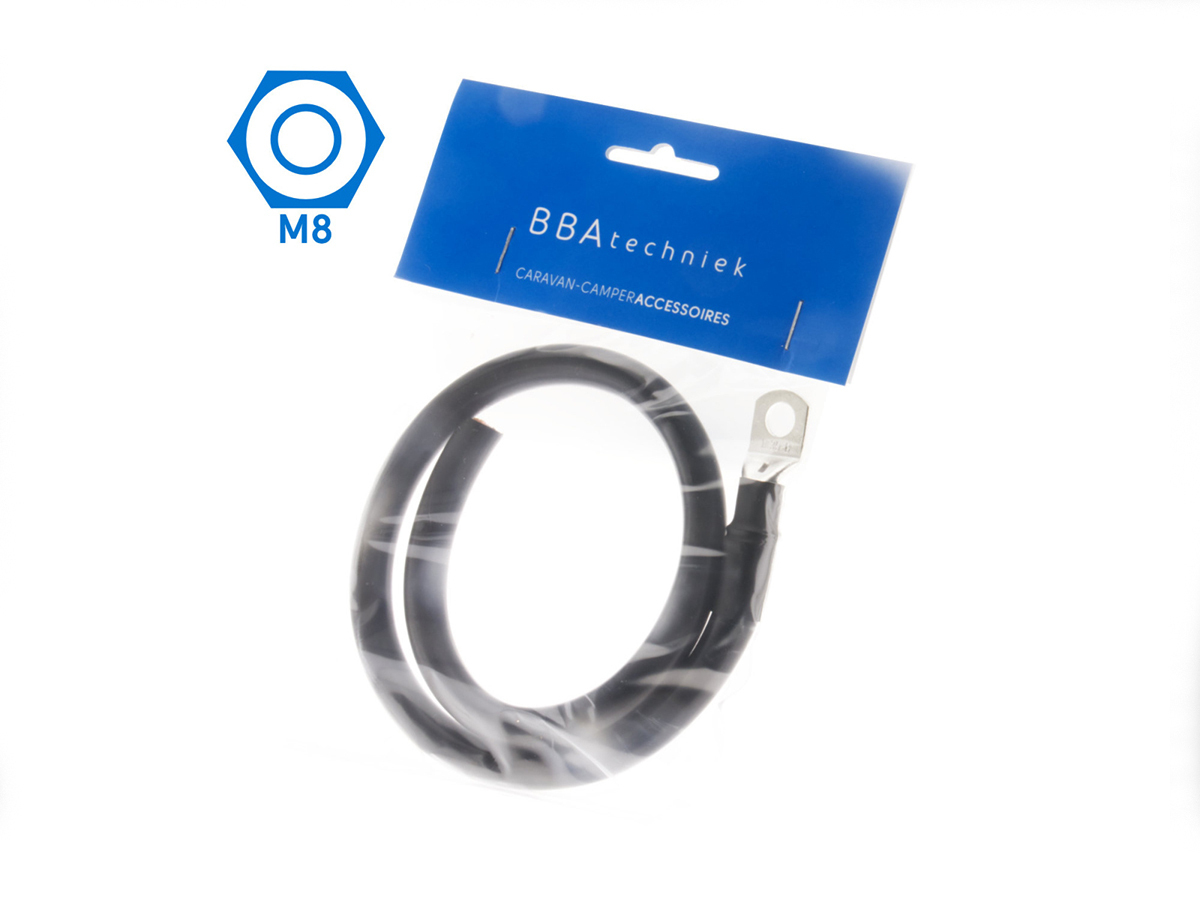 35mm² Batteriekabel flexibel – black & 0,5 meter