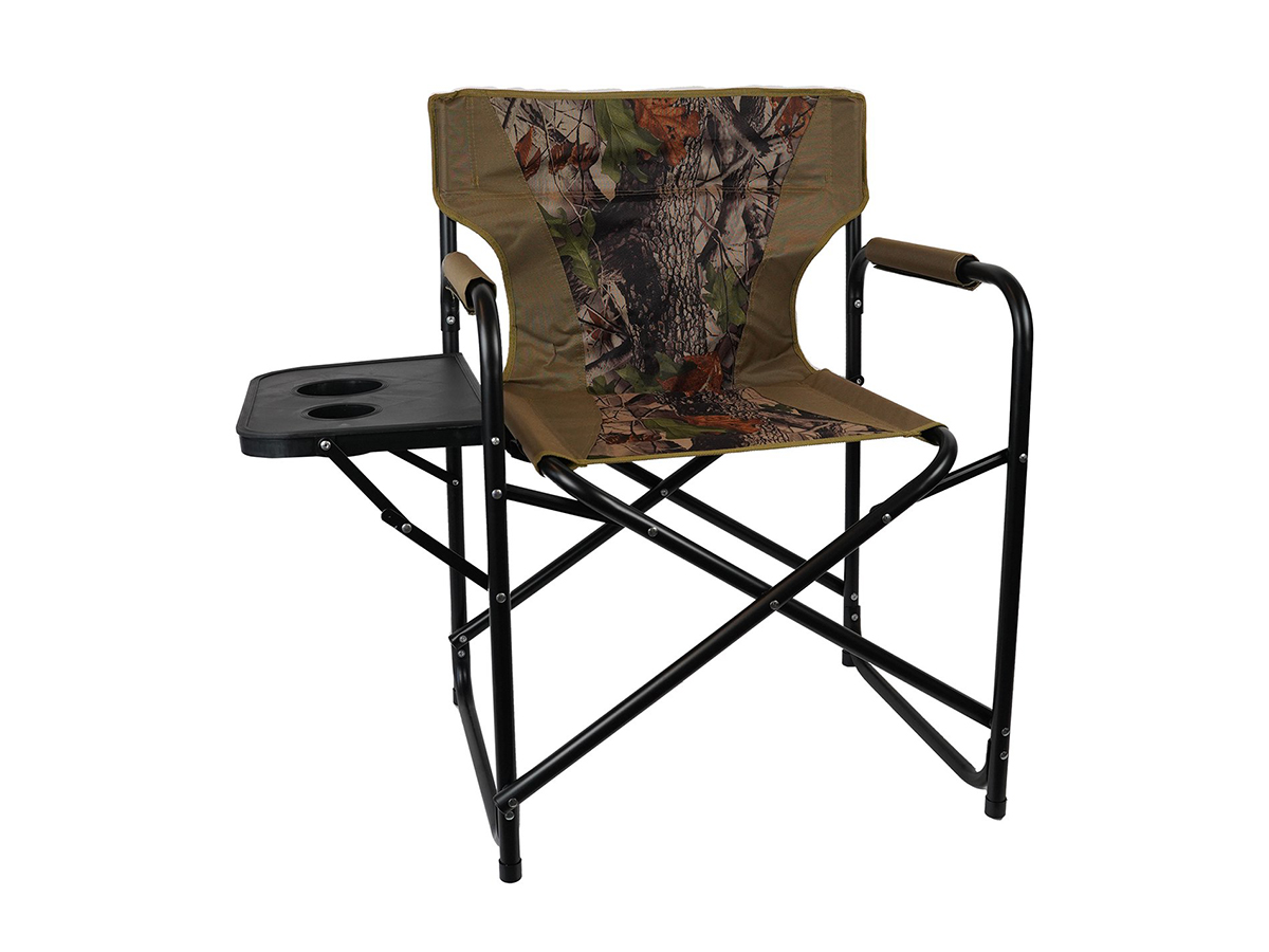 Eurocatch Faltstuhl mit Beistelltisch – Camouflage