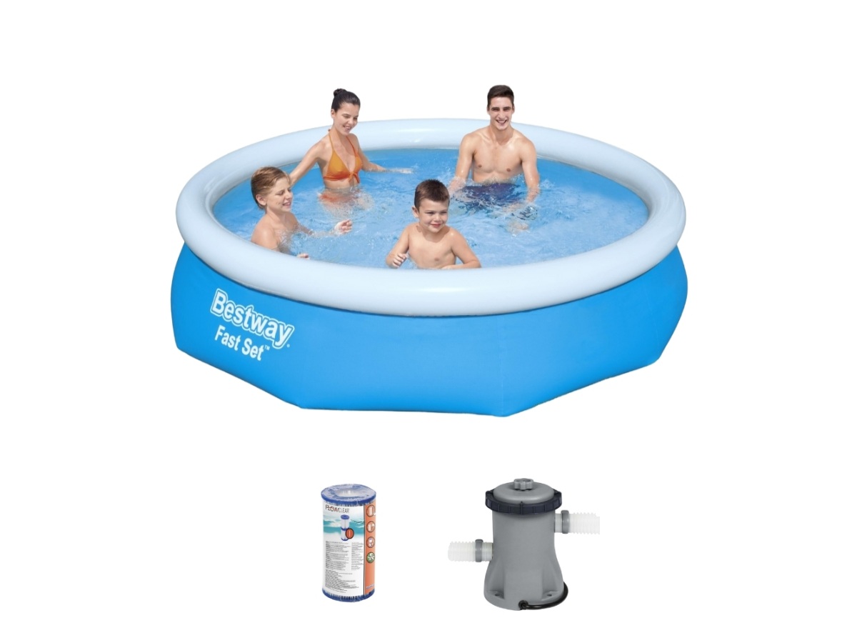 Bestway fast set 305x76cm pool – 3-teilig