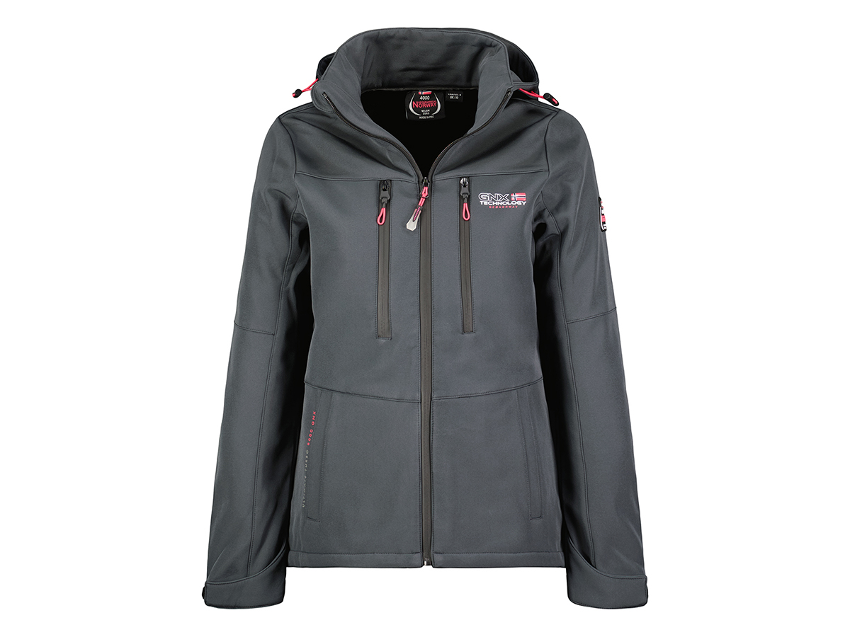 Geographical Norway Timmex Softshell Jacket – Grey