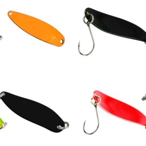 4 FTM 3,3cm 2,4g Spoon Hammer – Kunstköder Set für Forellen