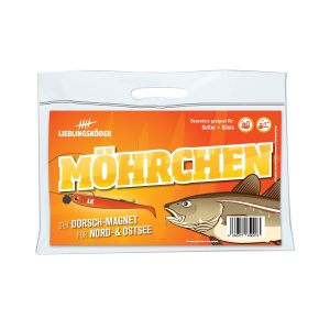 4 Lieblingsköder Möhrchen Gummifische 12,5 cm