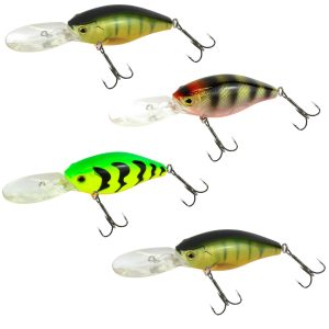 4 Seika Pro Wobbler Kobe 7cm 19g – Kunstköder Set