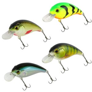 4 Seika Pro Wobbler Osaka 4,5cm 5g – Köder Set