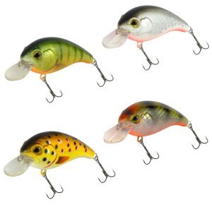 4 Seika Pro Wobbler Osaka 4,5cm 5g – Kunstköder Set