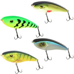 4 Seika Pro Wobbler Sendai 11,5cm 32g – Kunstköder Set