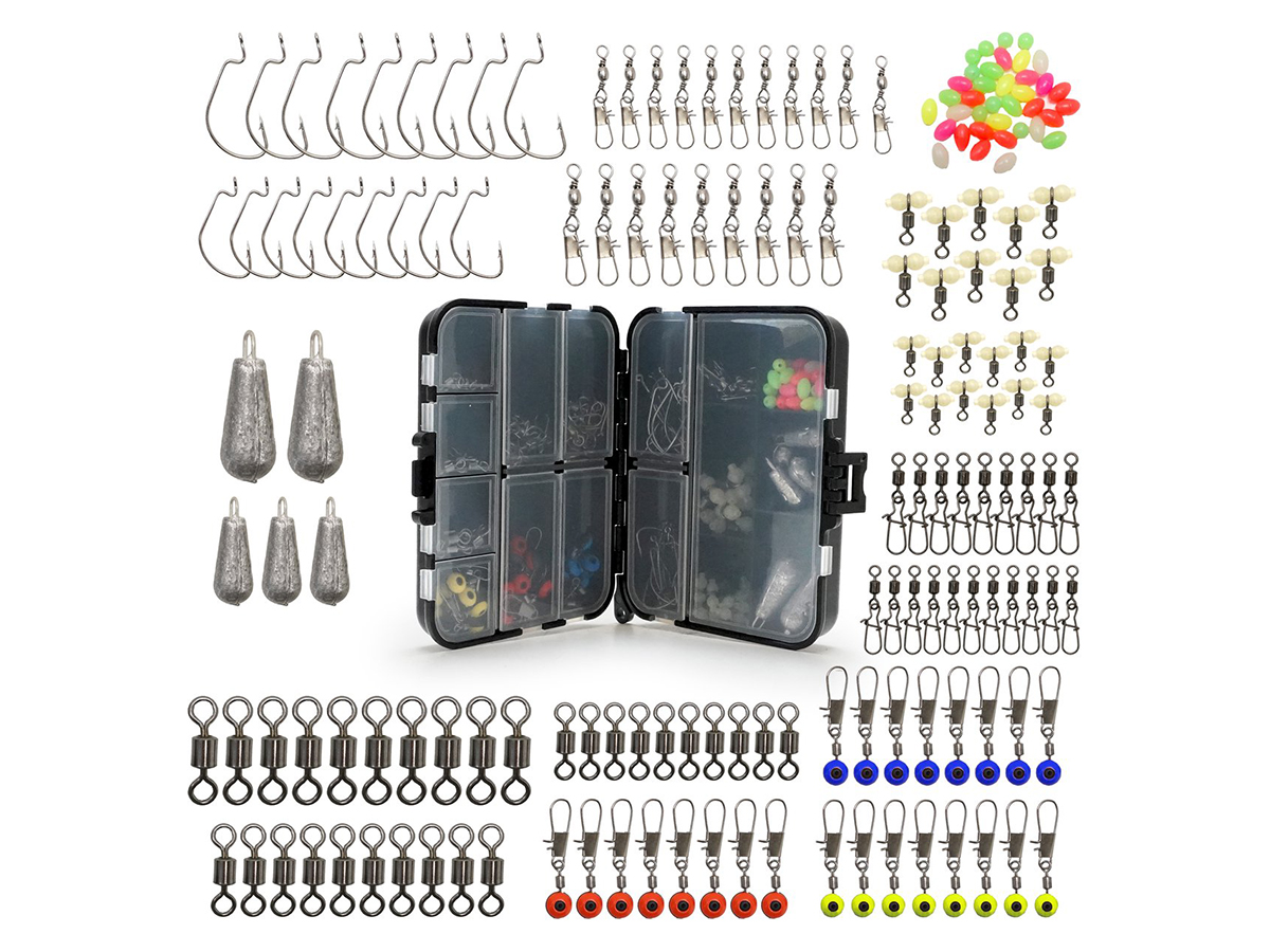 Fish-Xpro Hook&Swivel set – 177-teilig