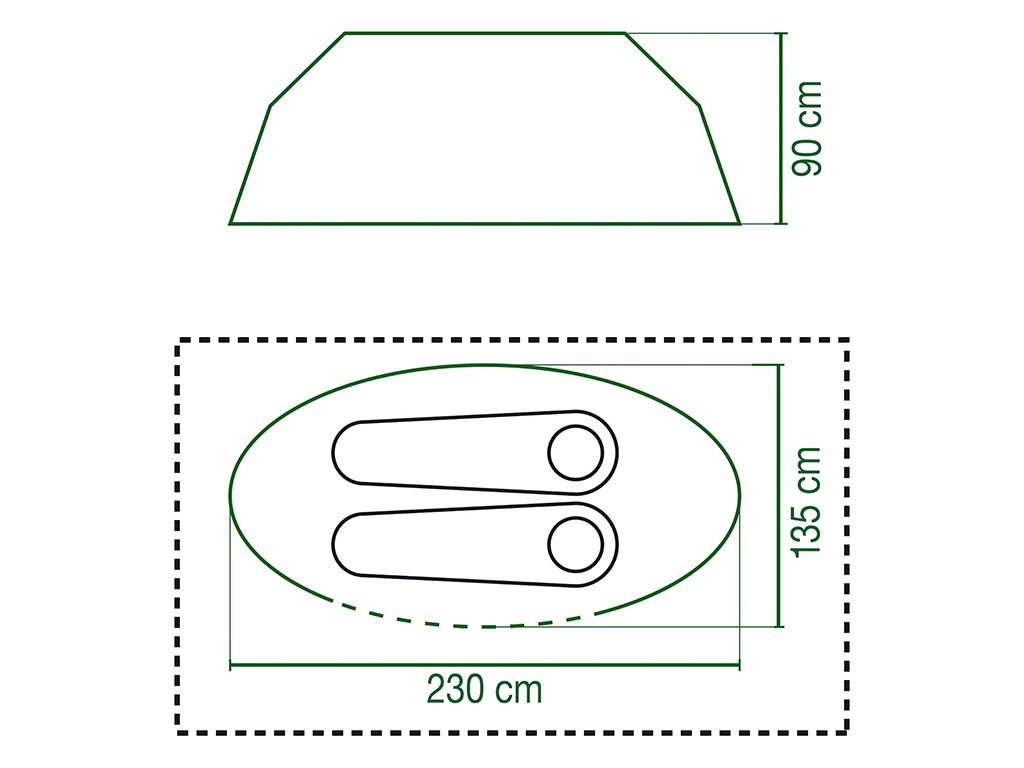 Coleman Galiano 2 Pop Up Zelt