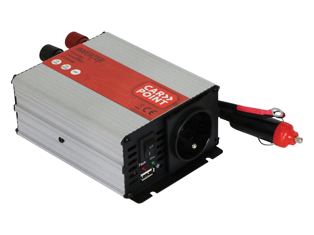Carpoint 12V>230V Französische Steckdose omvormer – 150 Watt