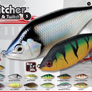 Fox Rage Hitcher Jerk & Twitch Wobbler Jerkbait sinkend