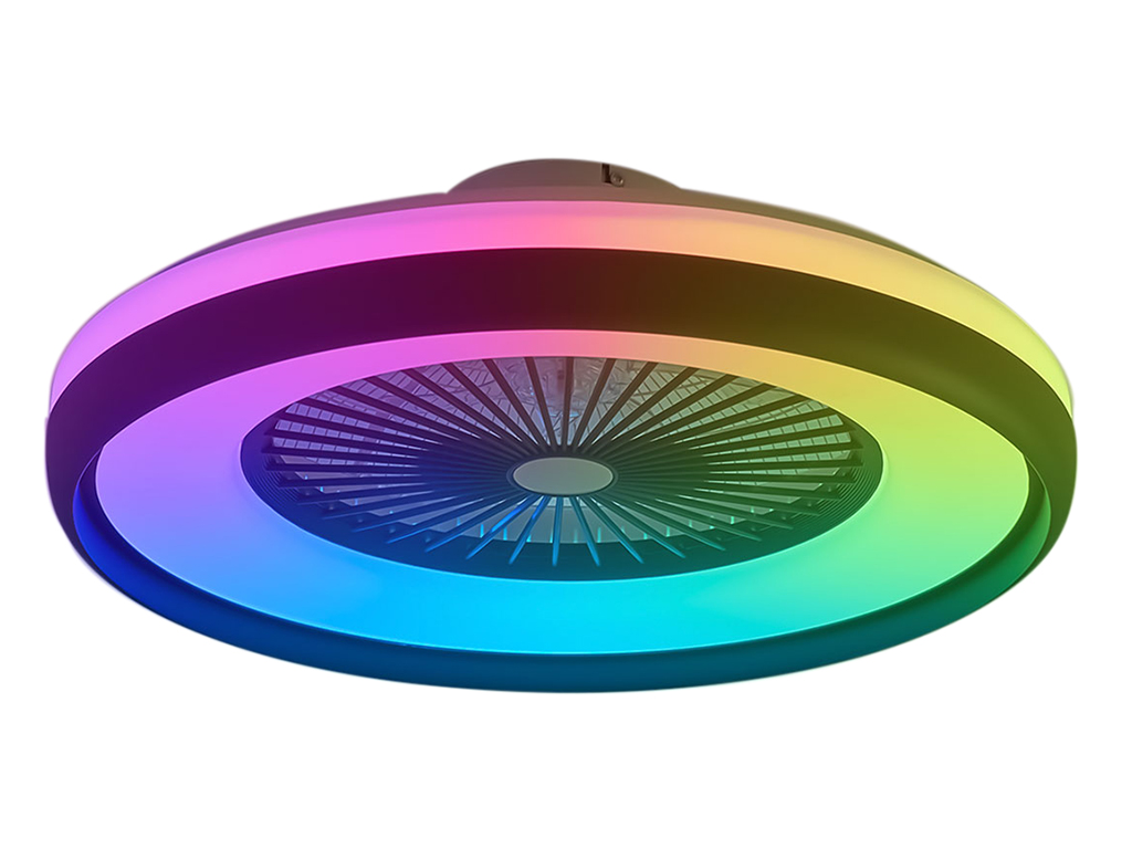FlinQ LumiFan Smart-Deckenventilator – Black