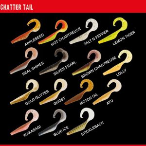 5 Fox Rage Gummifische Chatter Tail Gummifisch Drop Shot 10cm