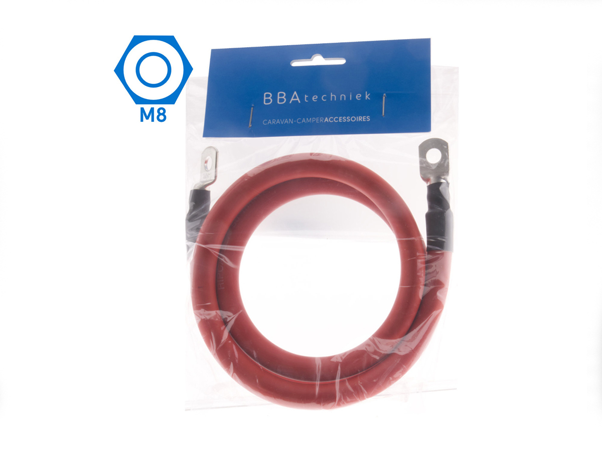 50mm² Batteriekabel flexibel – red & 1 meter