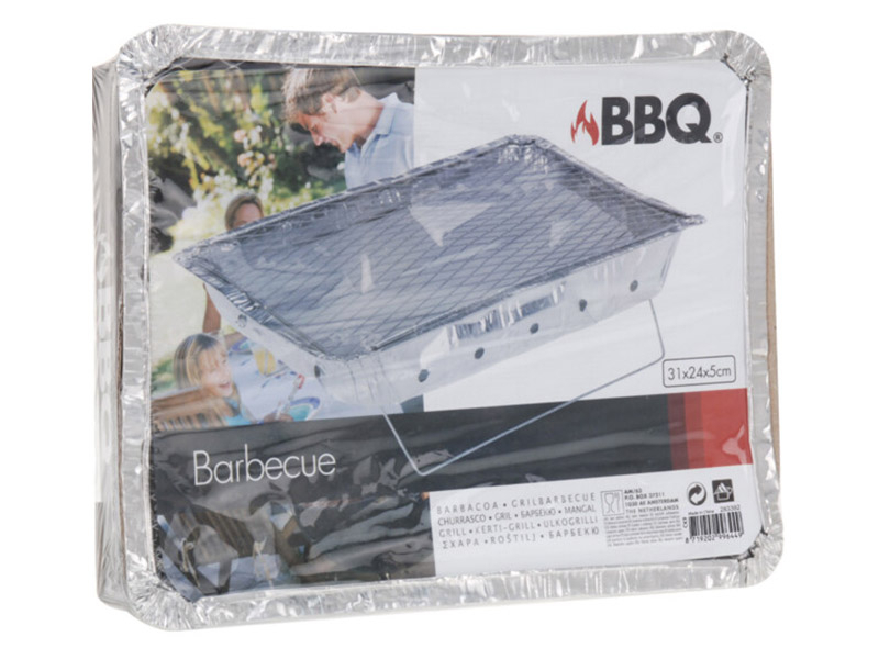 Einweg Holzkohlegrill