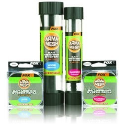Fox Arma Mesh Funnel and Plugger System & Refill Boilies Schutz 7m