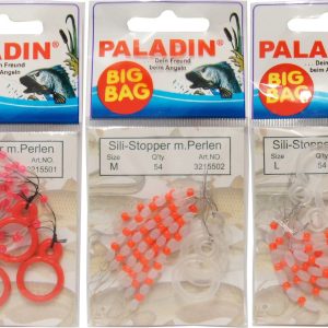 54 Paladin Silikon Stopper Perlen Schnurstopper Spirolino Pose