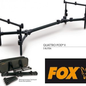 Fox Quattro Pod II 3-Rod Kit Rodpod