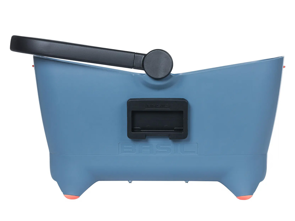 Basil Buddy Klickfix Blue Hundefahrradkorb