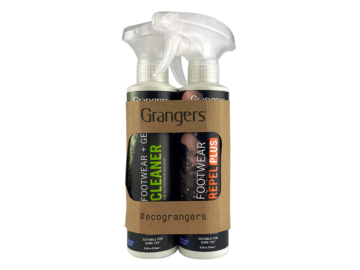 Grangers Footwear Cleaner + Repel Plus Reinigungsset