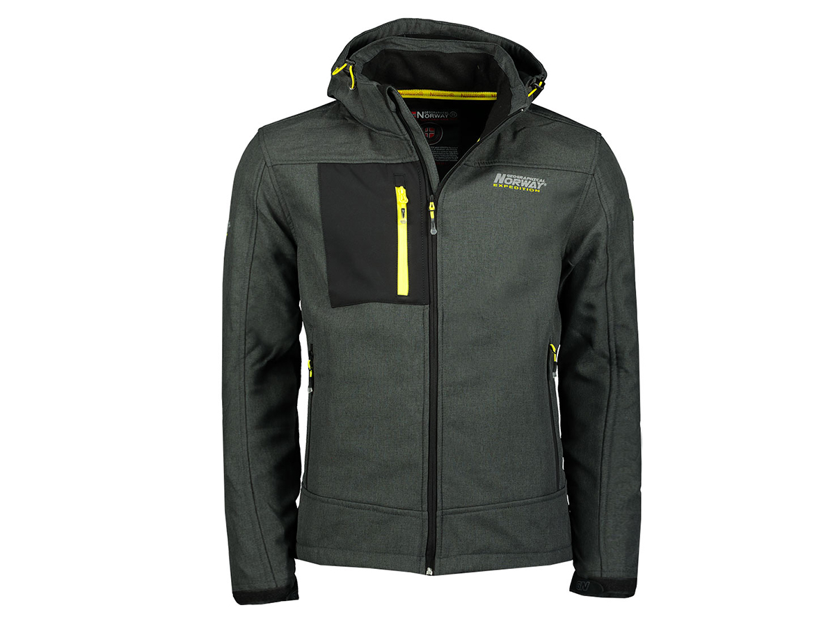Geographical Norway Torefact Softshell Jacket – Black