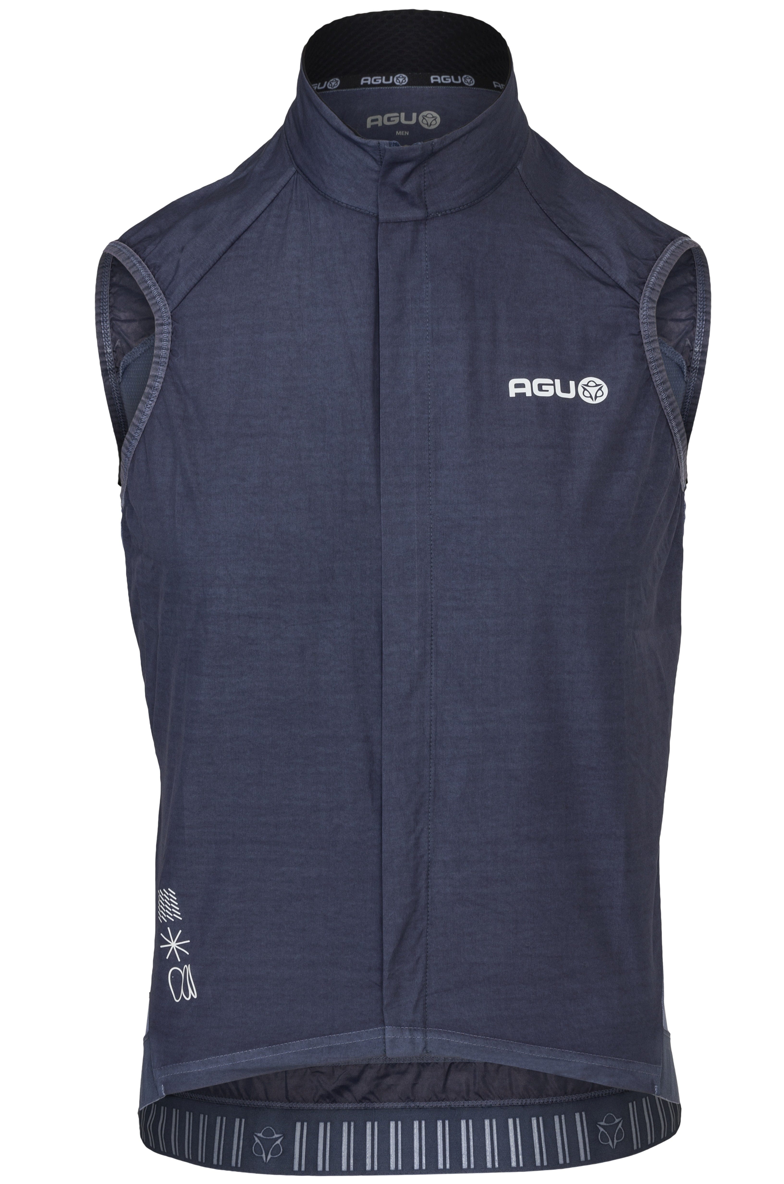 AGU Breakaway Herren Wind Weste- Blue