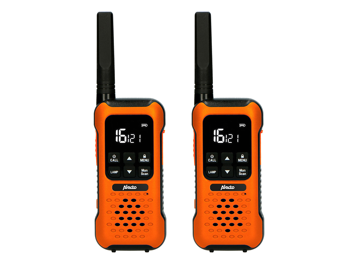 Alecto FR300OE Set von 2 Robustes Walkie-Talkies